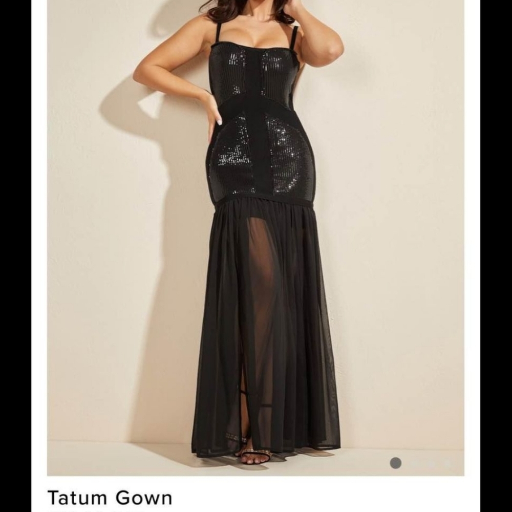 Marciano Tatum gown black size small